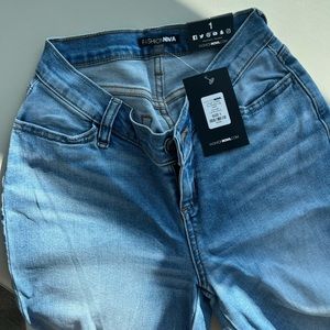 Fashion Nova V Nice To Meet You Straight Leg Jeans